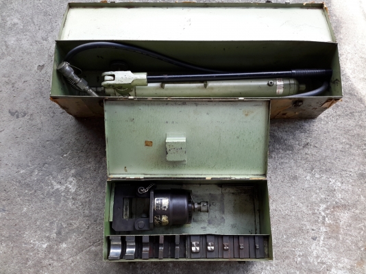 เครื่องย้ำหางปลาสายไฟ OPT MODEL:CO-400 20ton