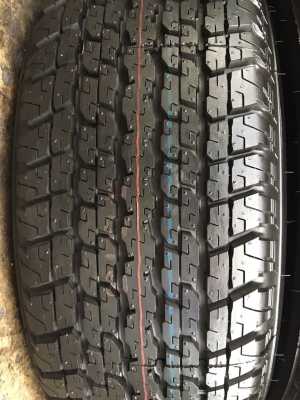 แม็ก ISUZU V-CROSS X-Series ขอบ 17 พร้อมยาง Bridgestone 255-65-17 ปี 14 ตุ่ม เส้นสีชัดๆ