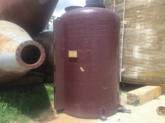 ถังไฟเบอร์ 5,000 ลิตร Dia1.6m * H 2.5m