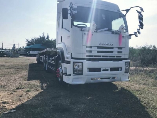 หัวลาก Isuzu 360 แรง ปี 2556 พร้อมหางสามเพลา หัวเดิมบาง ยางดี คัสซีสวย เครื่องดี เกียร์ดี รถไม่เคยเก หัวลาก Isuzu 360 แรง ปี 2556 พร้อมหางสามเพลา หัวเดิมบาง ยางดี คัสซีสวย เครื่องดี เกียร์ดี รถไม่เคยเก