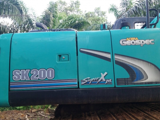 รถแบคโฮ KOBELCO SK200 ซุปเปอร์ XM. สนใจติดต่อ 081 - 6079515