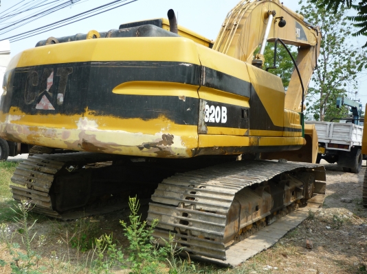 รถแบคโฮ CAT-320B เลขเครื่อง 71K20568 เลขตัวรถ 5BR01235