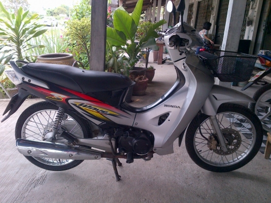 ด่วน!เวฟ125s กุญแจใหญ่ ปี48 เครื่องเดิมแน่นๆ  พร้อมใช้ ทะเบียน+เอกสารโอน ภาษีไม่หมด