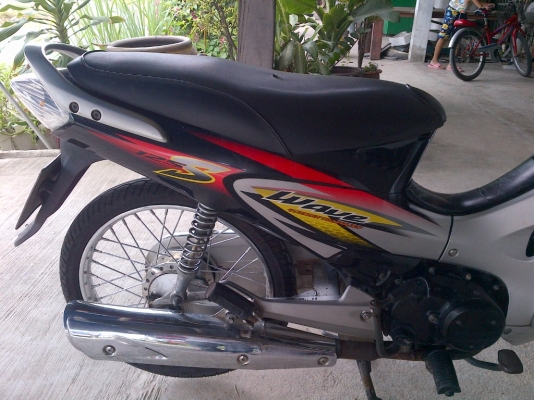 ด่วน!เวฟ125s กุญแจใหญ่ ปี48 เครื่องเดิมแน่นๆ  พร้อมใช้ ทะเบียน+เอกสารโอน ภาษีไม่หมด