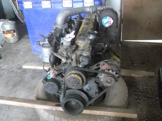 ขายเครื่อง ISUZU 6BD เทอร์โบ โอเวอร์ฮอลล์แล้ว ข้อเหวี่ยงสแตนดาส พร้อมใช้งาน