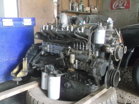 ขายเครื่อง ISUZU 6BD เทอร์โบ โอเวอร์ฮอลล์แล้ว ข้อเหวี่ยงสแตนดาส พร้อมใช้งาน