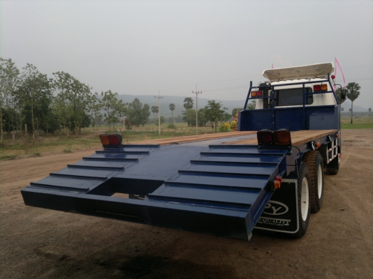 ขาย10ล้อ2เพลาเทเลอร์ท้ายลาด  บรรทุกรถแม็คโคร  200-320