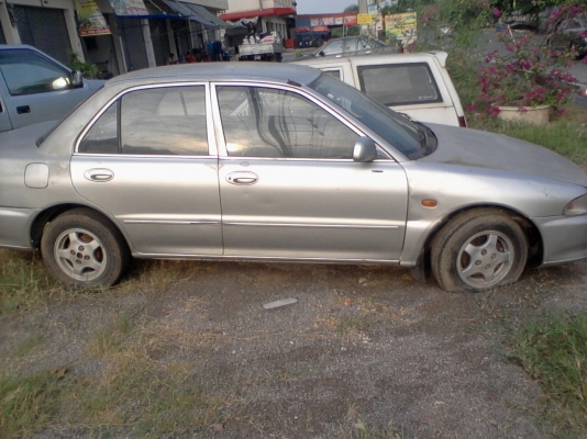 ขายเป็นอะไหล่ รถขับไม่ได้ MITSUBISHI LANCER E-CAR (ปี92-96) 1.5 GLXI AT ปี 1995