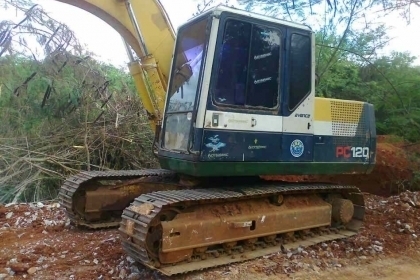 โคมัสสุ PC120-5 ไฟฟ้าครบ เอวแน่น ช่วงล่างเต็มรถทำ โคมัสสุ PC120-5 ไฟฟ้าครบ เอวแน่น ช่วงล่างเต็มรถทำ