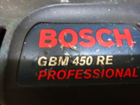 สว่านไฟฟ้า Bosch GBM450RE สภาพใหม่ ราคาถูก สว่านไฟฟ้า Bosch GBM450RE สภาพใหม่ ราคาถูก