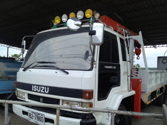 ISUZU Rocky 195 เครน 5 ตัน 4 ปลอก ยาว 7.20 ISUZU Rocky 195 เครน 5 ตัน 4 ปลอก ยาว 7.20
