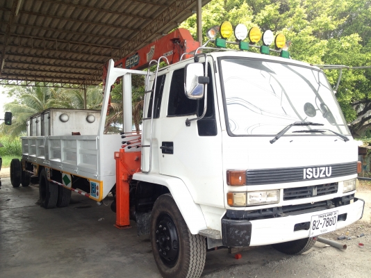 ISUZU Rocky 195 เครน 5 ตัน 4 ปลอก ยาว 7.20