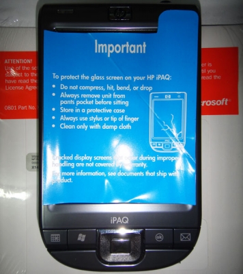 ขาย HP IPAQ 112 Classic Handheld เป็น POCKET PC เป็นของใหม่ Cpu 624 MHz  จอสัมผัส  ดูหนัง ฟังMP3  เชื่อมต่อกับเครื่อง GPS ได้ มี bluetooth และ Wi-Fi อุปกรณ์ครบ + ราคาตอนซื้อ 10500 บาท มีหลายเครื่อง ต้องการขายถูก  --ต้องการขายราคา 3500 บาทเท่านั้นเอง --สนใ