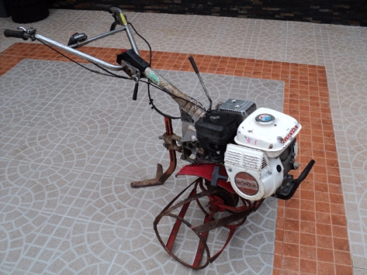 รหัส:12000507เครื่องพรวนดินGX170-20117072(3.5ps)ชุดพรวนดินกว้าง65cm.หายากทนทานสภาพสวย