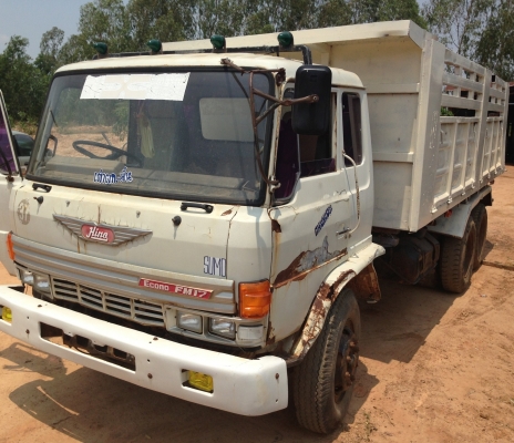 HINO F17 - 168 HP EH700 สิบล้อดั๊มพ์ 2 เพลา เครื่องเดิมๆแรงดี มีสโลว์อินเตอร์ครบพร้อมใช้งาน หัวเก๋งเดิมๆภายในคอนโซลสวยครบพร้อม พวงมาลัยเพาเวอร์ กระบะดั๊มพ์เหล็ก 12 ตันสภาพสวย ช่วงล่างคัชซีดี ยางสภาพดี 10 เส้นประมาณ 70\% พร้อมบรรทุกพร้อมใช้งานได้เลย เอกสารเ HINO F17 - 168 HP EH700 สิบล้อดั๊มพ์ 2 เพลา เครื่องเดิมๆแรงดี มีสโลว์อินเตอร์ครบพร้อมใช้งาน หัวเก๋งเดิมๆภายในคอนโซลสวยครบพร้อม พวงมาลัยเพาเวอร์ กระบะดั๊มพ์เหล็ก 12 ตันสภาพสวย ช่วงล่างคัชซีดี ยางสภาพดี 10 เส้นประมาณ 70\% พร้อมบรรทุกพร้อมใช้งานได้เลย เอกสารเ