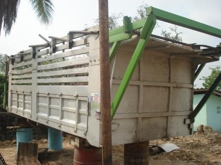 ขายกระบะเหล็กดั๊ม พร้อมอุปกรณ์ชุดดั๊มครบชุด มีบาร์อ้อย