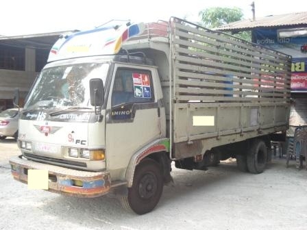 ขาย 6 ล้อ HINO FC กระบะเหล็ก คอกสูง เครื่อง 120 แรงม้า ซุปเปอร์เสี่ย ไม่ดั๊ม