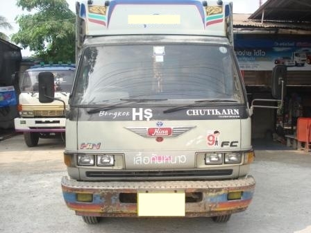 ขาย 6 ล้อ HINO FC กระบะเหล็ก คอกสูง เครื่อง 120 แรงม้า ซุปเปอร์เสี่ย ไม่ดั๊ม