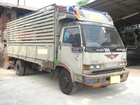 ขาย 6 ล้อ HINO FC กระบะเหล็ก คอกสูง เครื่อง 120 แรงม้า ซุปเปอร์เสี่ย ไม่ดั๊ม ยาว 5.50 เมตร