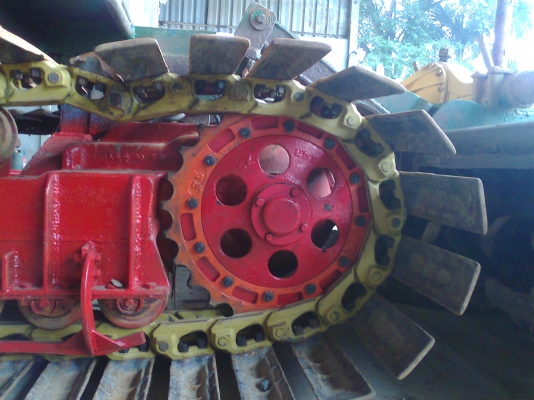 ขาย! รถตีดิน สามชุกการช่าง เครื่อง JO 235แรง ตัวเดิน10  ปั้มไดกิ้นเบอร์22