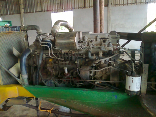 ขาย! รถตีดิน สามชุกการช่าง เครื่อง JO 235แรง ตัวเดิน10  ปั้มไดกิ้นเบอร์22