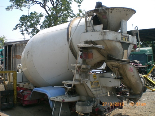 มาแล้วโม่ปูน 5.6 คิว บน 6 ล้อ สวยทั้งคัน