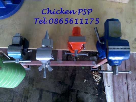 ปากกาจับขอบโต๊ะพร้อมฐานหมุน มีทั่งในตัว ขนาดปาก 60 mm. ปากเปิดเข้า - ออก เร็ว ปากกาจับขอบโต๊ะพร้อมฐานหมุน มีทั่งในตัว ขนาดปาก 60 mm. ปากเปิดเข้า - ออก เร็ว