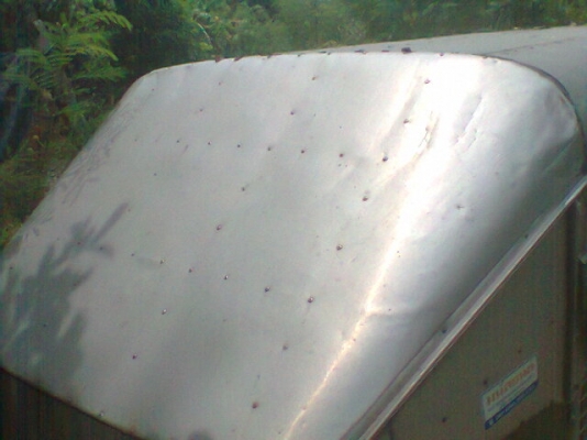 ขายด่วน  หลังคาอลูปีเนียม ดีแม็ก ตอนเดียว สภาพสวย ครบ