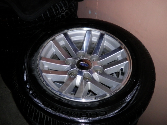 แม็ก15พร้อมยาง1ชุด 205/65/15 ปี10