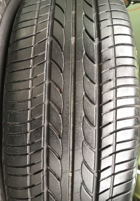 ล้อแม็ก Honda Accord ขอบ 15 พร้อมยาง Bridgestone 185-65-15 ปลายปี 12