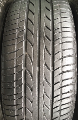 ล้อแม็ก Honda Accord ขอบ 15 พร้อมยาง Bridgestone 185-65-15 ปลายปี 12