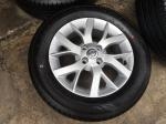 ล้อแม็กป้ายแดง Nissan Note ขอบ 15 พร้อมยางป้ายแดง Dunlop 185-65-15 ปี 17