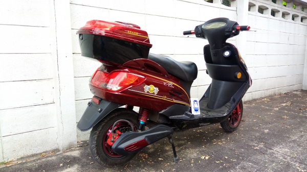 มอไซค์ไฟฟ้าสภาพพร้อมใช้งาน