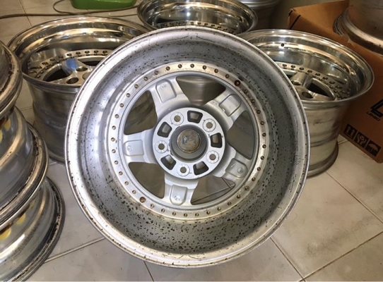 ขายล้อ RAGUNA ZZYZX 2 ชิ้นแท้ 15x10 ลบ10 5รู114 ลึกๆ