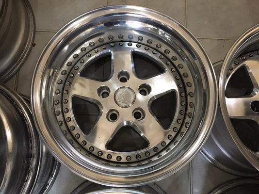 ขายล้อ RAGUNA ZZYZX 2 ชิ้นแท้ 15x10 ลบ10 5รู114 ลึกๆ