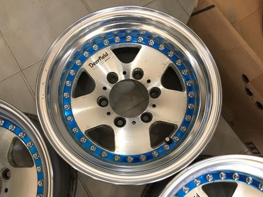 ขายล้อ WORK DEERFIELD 3 ชิ้นแท้ 15x8 ออฟ0 6รูกรบะ ประมูลญี่ปุ่น ขายล้อ WORK DEERFIELD 3 ชิ้นแท้ 15x8 ออฟ0 6รูกรบะ ประมูลญี่ปุ่น