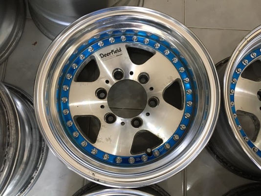 ขายล้อ WORK DEERFIELD 3 ชิ้นแท้ 15x8 ออฟ0 6รูกรบะ ประมูลญี่ปุ่น ขายล้อ WORK DEERFIELD 3 ชิ้นแท้ 15x8 ออฟ0 6รูกรบะ ประมูลญี่ปุ่น