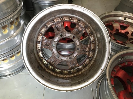 ขายล้อ SSR DUO TYPE-C 2 ชิ้นแท้ 15x8 ลบ1 6รูกระบะ ประมูลญี่ปุ่น