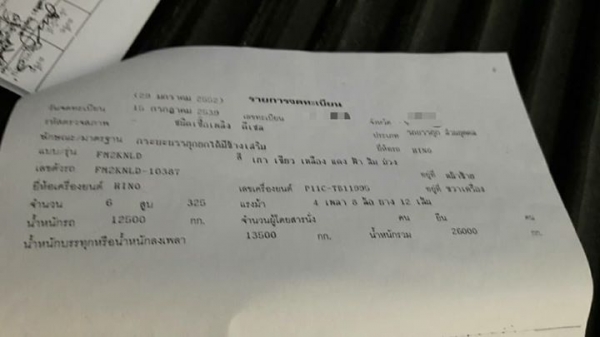 พ่วง 22 ล้อ ฮีโน่  FM2K ปี39 เครื่อง P11c320แรง(ลงเล่มแล้ว)เกียร์ อีสตั้น  กระบะมิเนียม - ดั้ม อู่ ซุ่นชัย ราคา 1.55 ล้าน