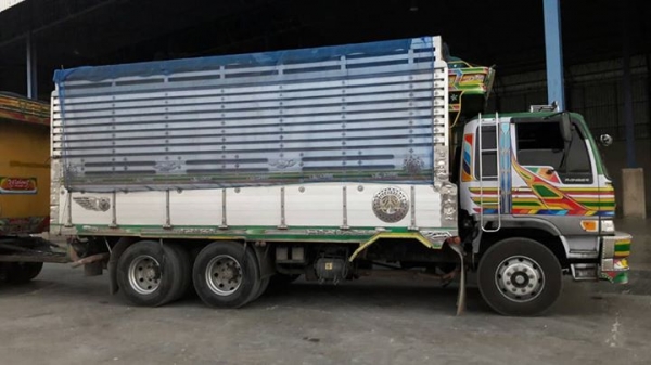 พ่วง 22 ล้อ ฮีโน่  FM2K ปี39 เครื่อง P11c320แรง(ลงเล่มแล้ว)เกียร์ อีสตั้น  กระบะมิเนียม - ดั้ม อู่ ซุ่นชัย ราคา 1.55 ล้าน