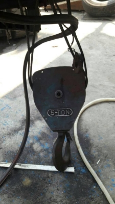 ขายเครน5ตันยี่ห้อโชบ็อกของอเมริกาแบบสลิงราคาถูกครับก่อนปีใหม่ ขายเครน5ตันยี่ห้อโชบ็อกของอเมริกาแบบสลิงราคาถูกครับก่อนปีใหม่