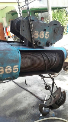 ขายเครน5ตันยี่ห้อโชบ็อกของอเมริกาแบบสลิงราคาถูกครับก่อนปีใหม่