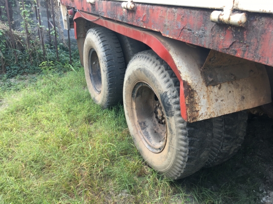 รถบรรทุก Hino KT725 สิบล้อสองเพลา ดั้มได้  รถสวยพร้อมใช้ Line : Kongniwatsiri