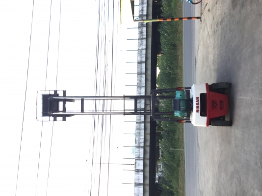 ขาย โฟรคลิฟท์ นิสัน 2ตัน เบนซิลติดแก๊ส เสา 6 เมตร