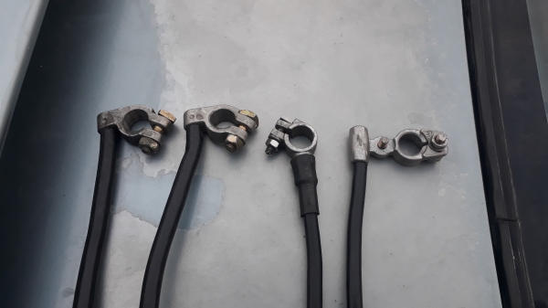 สายขั้วแบตเตอรี่ ขั้วลบ ติดรถยุโรป