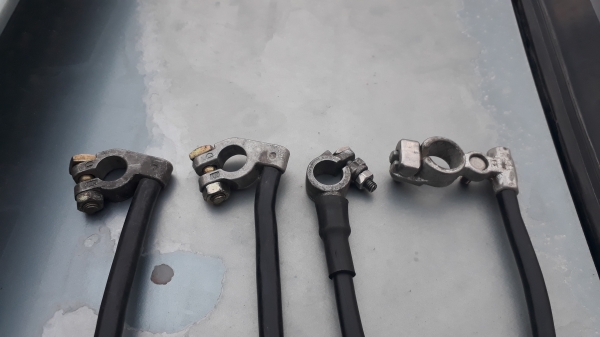 สายขั้วแบตเตอรี่ ขั้วลบ ติดรถยุโรป