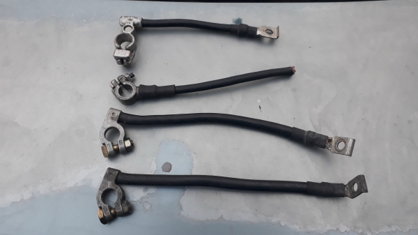 สายขั้วแบตเตอรี่ ขั้วลบ ติดรถยุโรป