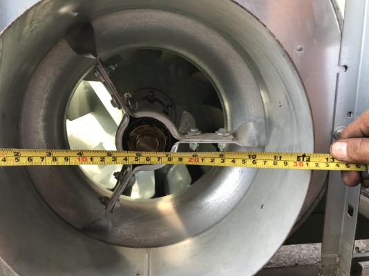 ขายโบวเวอร์ดูด-เป่าอากาศ Kruger 3/4HP. 380V ของใหม่เก่าเก็บ ไม่เคยใช้งาน