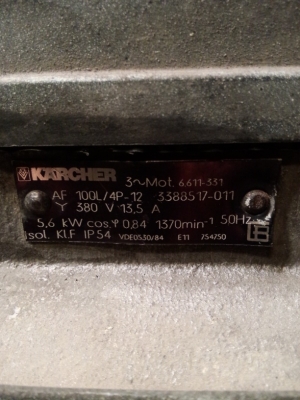 เครื่องปั้มน้ำแรงดันสูง คาร์เชอร์พร้อมชุดปืนฉีดแรงดันสูง