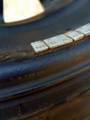 ขายล้อ LENSO (แท้) ขอบ 20" พร้อมยาง AT 275/55/20 สวยๆ